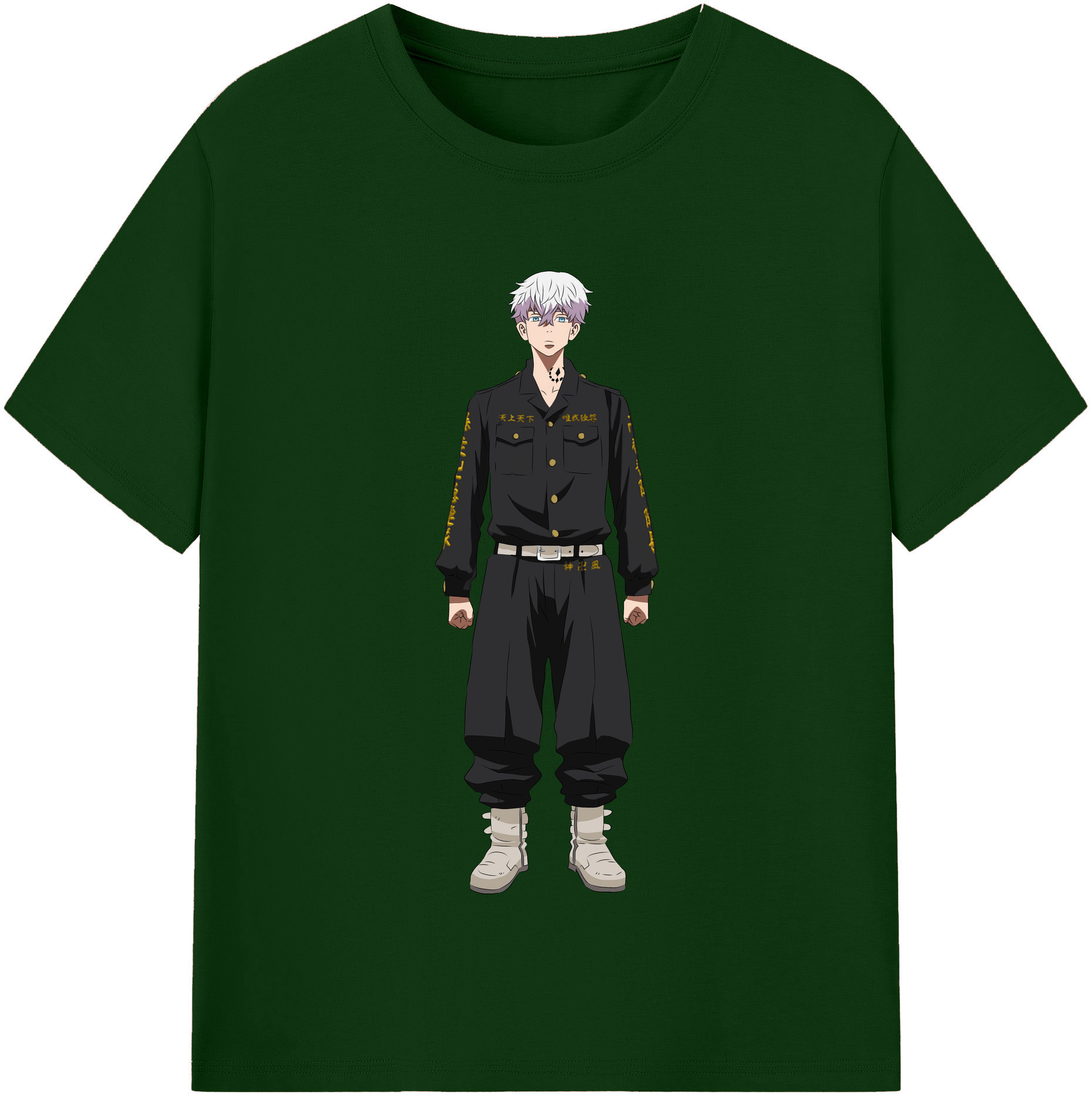 （画像用） 東京リベンジャーズ Tokyo Revengers 綿100％半袖Tシャツ（フロントプリント）
